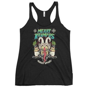 Merry Krampus Retro Neon Tank