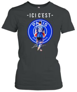 Messi #30 ici c’est Paris signature shirt 1 Messi 30 ici c'est Paris signature shirt 2