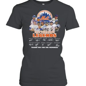 Met New York Mets Legends Thank You For The Memories Signatures Shirt