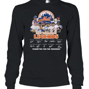 Met New York Mets Legends Thank You For The Memories Signatures Shirt 3