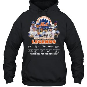 Met New York Mets Legends Thank You For The Memories Signatures Shirt 5