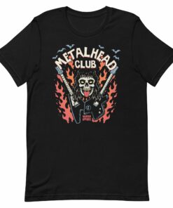 Metalhead Club T-Shirt 1 Metalhead Club T Shirt 2