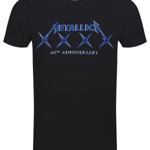 Metallica 40 XXXX Mens Black T Shirt 1