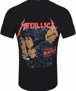 Metallica And Justice For All Original Mens Black T Shirt 2