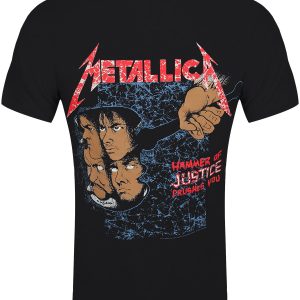 Metallica – And Justice For All Original Men’s Black T-Shirt