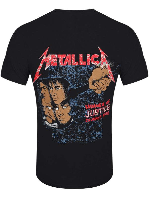 Metallica – And Justice For All Original Men’s Black T-Shirt