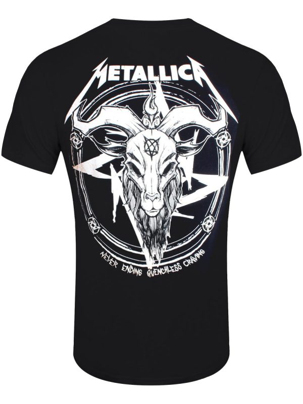 Metallica Darkness Son Men’s Black T-Shirt