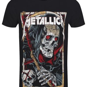 Metallica Death Reaper Mens Black T Shirt 1