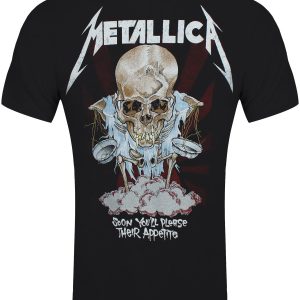 Metallica Doris Mens Black T Shirt 2