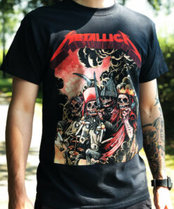 Metallica Four Horsemen Men's Black T-Shirt 2 Metallica Four Horsemen Mens Black T Shirt 3