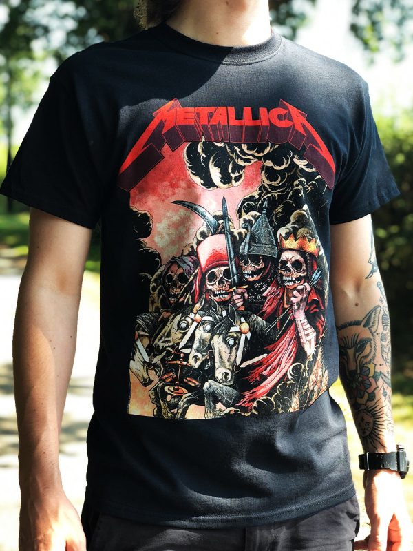 Metallica Four Horsemen Men’s Black T-Shirt