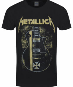 Metallica Hetfield Iron Cross Mens Black T Shirt 1