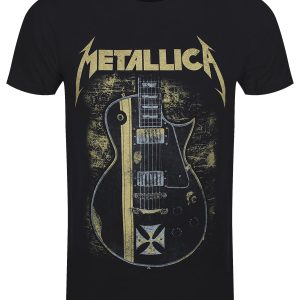 Metallica Hetfield Iron Cross Men’s Black T-Shirt