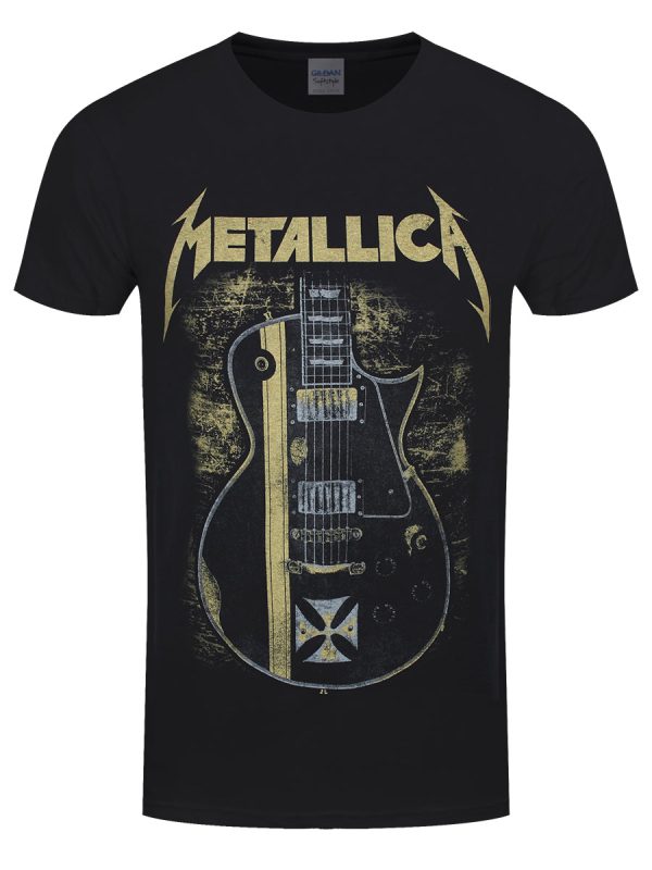 Metallica Hetfield Iron Cross Men’s Black T-Shirt