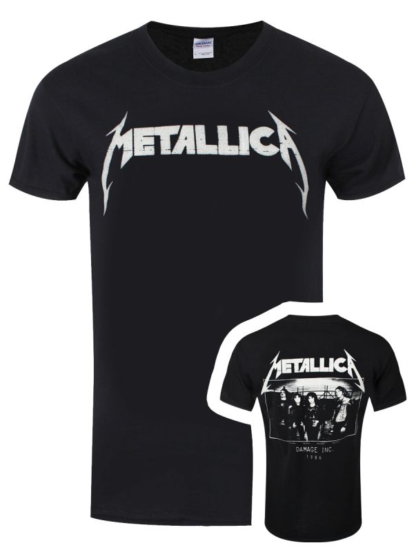 Metallica MOP Photo Men’s Black T-Shirt