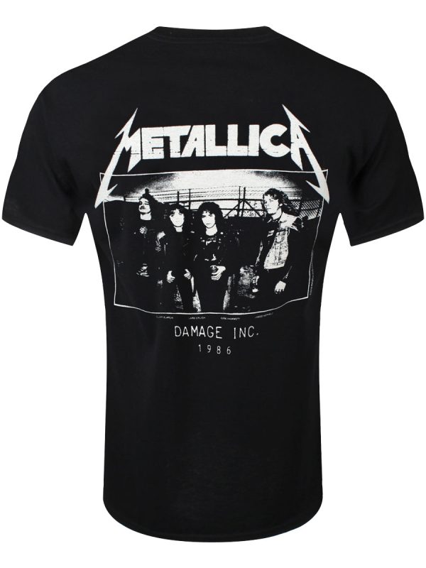 Metallica MOP Photo Men’s Black T-Shirt