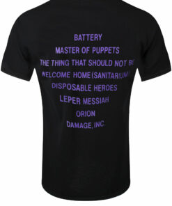 Metallica Master of Puppets T-Shirt 1 Metallica Master of Puppets T Shirt 2