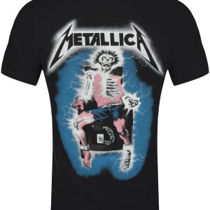 Metallica Ride The Lightning Men’s Black T-Shirt