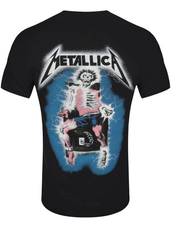 Metallica Ride The Lightning Men’s Black T-Shirt