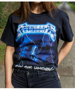 Metallica Ride The Lightning Tracks Men's Black T-Shirt 2 Metallica Ride The Lightning Tracks Mens Black T Shirt 3