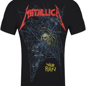 Metallica Ruin  Struggle Men’s Black T-Shirt