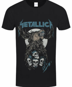 Metallica SM2 Skulls Black T Shirt 1