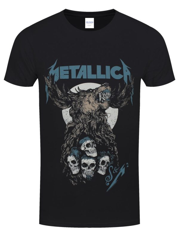 Metallica S&M2 Skulls Black T-Shirt