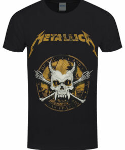 Metallica Scary Guy Seal Mens Black T Shirt 1