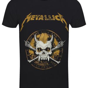 Metallica Scary Guy Seal Mens Black T Shirt 1