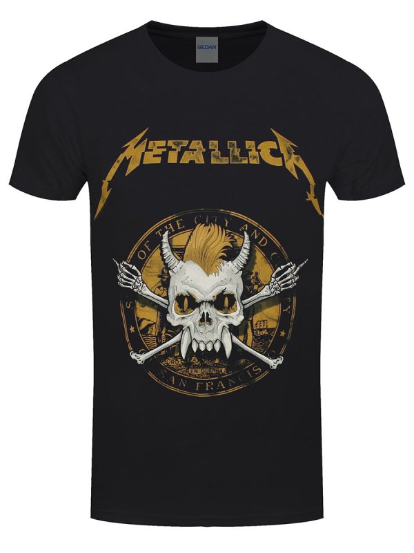 Metallica – Scary Guy Seal Men’s Black T-Shirt