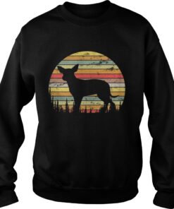 Mexican Hairless Dog Retro 70s Vintage Dog Shirt 3