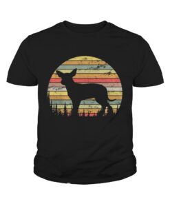 Mexican Hairless Dog Retro 70s Vintage Dog Shirt 4