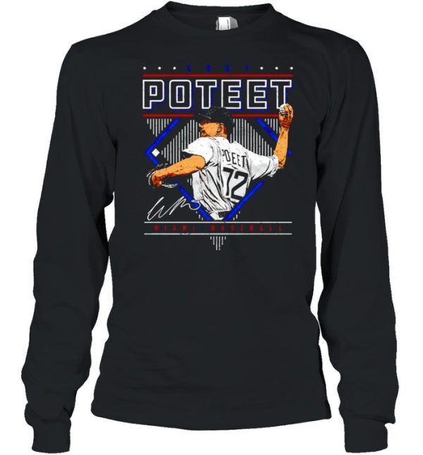 Miami Baseball Cody Poteet signature shirt