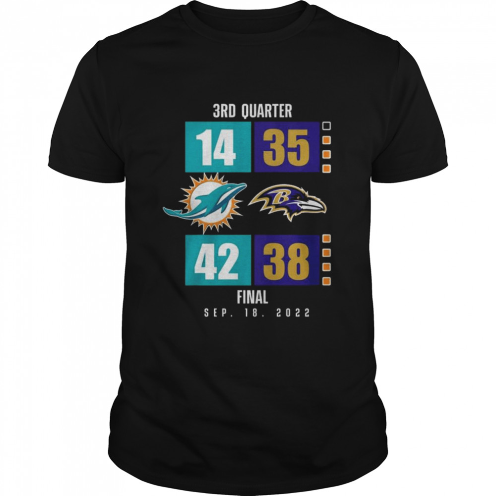 Miami Dolphins vs Baltimore Ravens - September 18, 2022