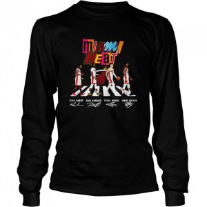 Miami Heat Abbey Road Kyle Lowry Bam Adebayo Tyler Herro Jimmy Butler Signatures Shirt 3