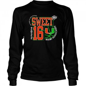 Miami Hurricanes March Madness 2022 Ncaa Men's Basketball Sweet 16 The Road To New Orleans T Shirt 3