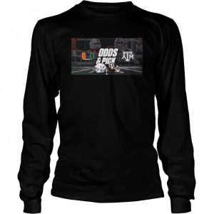 Miami Hurricanes vs Texas AampM Odds and Pick 2022 shirt 3