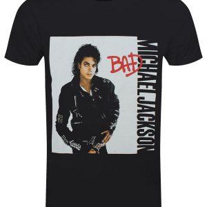 Michael Jackson Bad Men’s Black T-Shirt