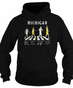 Michigan Football abbey road signatures shirt 5