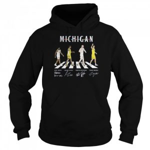 Michigan Football abbey road signatures shirt 5