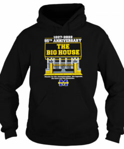 Michigan Wolverines 1927 2022 95th anniversary the big house shirt 4 Michigan Wolverines 1927 2022 95th anniversary the big house shirt 5