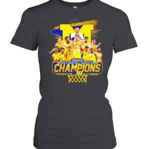 Michigan Wolverines 2021 Big Men’s basketball regular season champions shirt