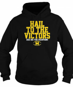 Michigan Wolverines hail to the victors 2021 big ten champions shirt 5