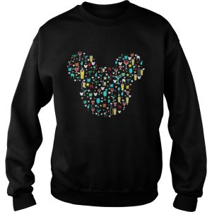 Mickey Mouse Disney wine beer witch cocktails shirt 3