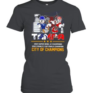 Mickey mouse Tampa Bay Buccaneers Super Bowl LV Champions shirt