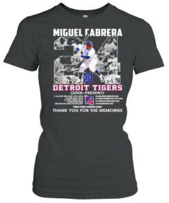 Miguel Cabrera #24 Detroit Tigers 2008 present thank you for the memories shirt 1 Miguel Cabrera 24 Detroit Tigers 2008 present thank you for the memories shirt 2