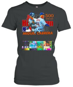 Miguel Cabrera 24 Hit His 500th Career Home Run T Shirt 2