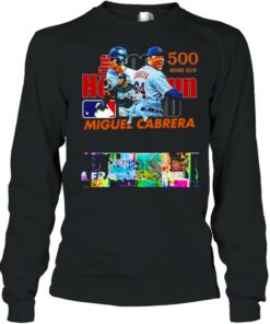 Miguel Cabrera 24 Hit His 500th Career Home Run T Shirt 3