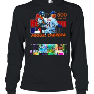 Miguel Cabrera 24 Hit His 500th Career Home Run T Shirt 3