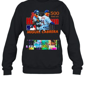 Miguel Cabrera 24 Hit His 500th Career Home Run T Shirt 4